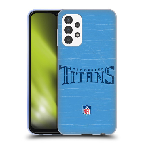 NFL Tennessee Titans Logo Distressed Look Soft Gel Case for Samsung Galaxy A13 (2022)