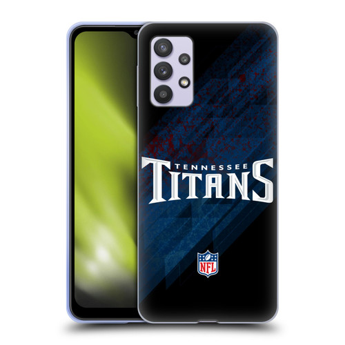 NFL Tennessee Titans Logo Blur Soft Gel Case for Samsung Galaxy A32 5G / M32 5G (2021)