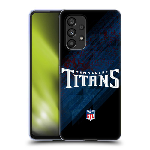 NFL Tennessee Titans Logo Blur Soft Gel Case for Samsung Galaxy A53 5G (2022)