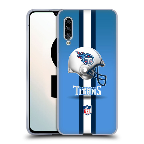 NFL Tennessee Titans Logo Helmet Soft Gel Case for Samsung Galaxy A90 5G (2019)