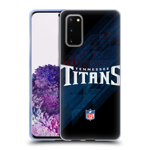 NFL Tennessee Titans Logo Blur Soft Gel Case for Samsung Galaxy S20 / S20 5G