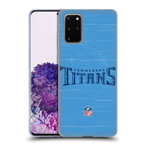 NFL Tennessee Titans Logo Distressed Look Soft Gel Case for Samsung Galaxy S20+ / S20+ 5G
