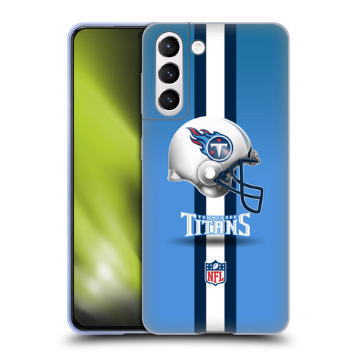 NFL Tennessee Titans Logo Helmet Soft Gel Case for Samsung Galaxy S21 5G