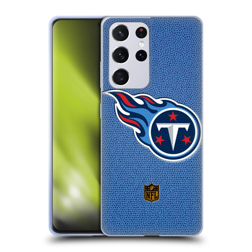 NFL Tennessee Titans Logo Football Soft Gel Case for Samsung Galaxy S21 Ultra 5G