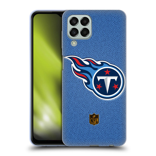 NFL Tennessee Titans Logo Football Soft Gel Case for Samsung Galaxy M33 (2022)