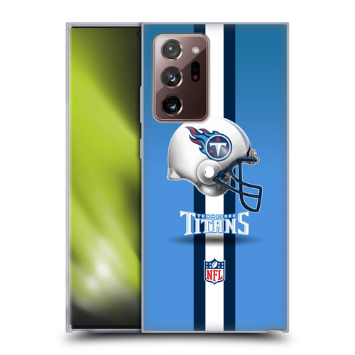 NFL Tennessee Titans Logo Helmet Soft Gel Case for Samsung Galaxy Note20 Ultra / 5G