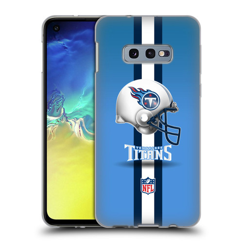 NFL Tennessee Titans Logo Helmet Soft Gel Case for Samsung Galaxy S10e