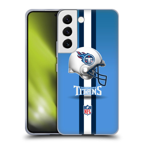 NFL Tennessee Titans Logo Helmet Soft Gel Case for Samsung Galaxy S22 5G