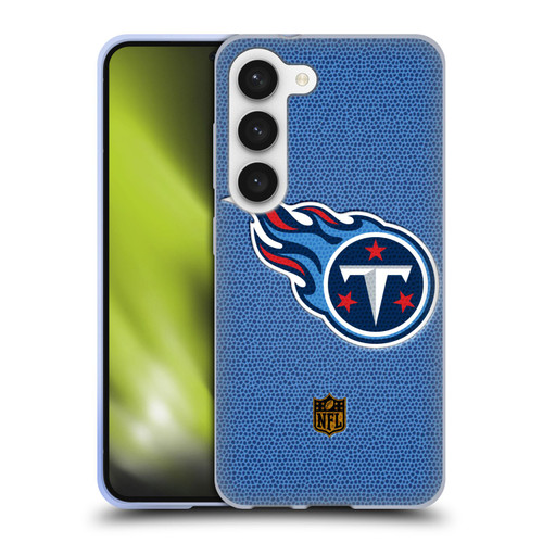 NFL Tennessee Titans Logo Football Soft Gel Case for Samsung Galaxy S23 5G