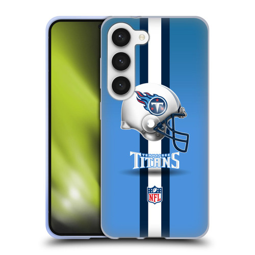 NFL Tennessee Titans Logo Helmet Soft Gel Case for Samsung Galaxy S23 5G