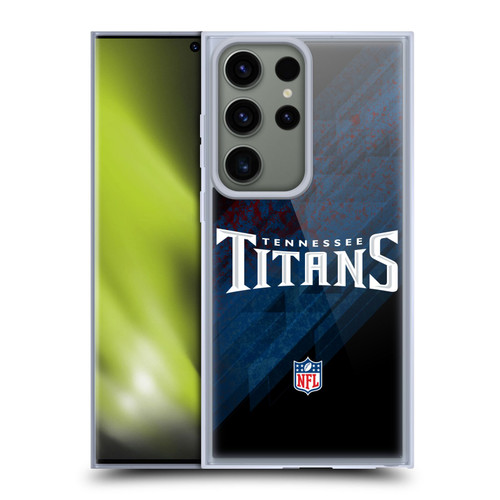 NFL Tennessee Titans Logo Blur Soft Gel Case for Samsung Galaxy S23 Ultra 5G