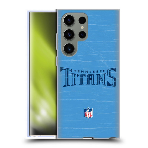 NFL Tennessee Titans Logo Distressed Look Soft Gel Case for Samsung Galaxy S23 Ultra 5G