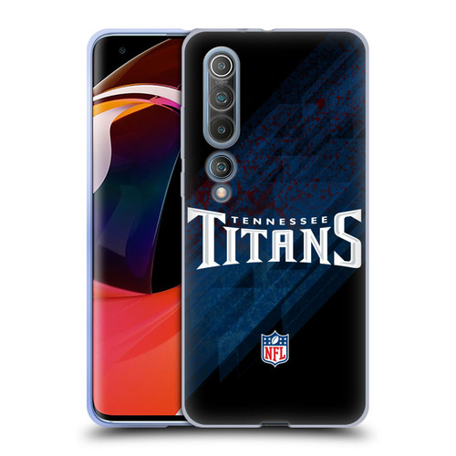 NFL Tennessee Titans Logo Blur Soft Gel Case for Xiaomi Mi 10 5G / Mi 10 Pro 5G