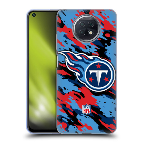 NFL Tennessee Titans Logo Camou Soft Gel Case for Xiaomi Redmi Note 9T 5G