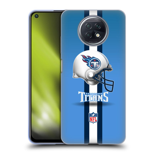NFL Tennessee Titans Logo Helmet Soft Gel Case for Xiaomi Redmi Note 9T 5G
