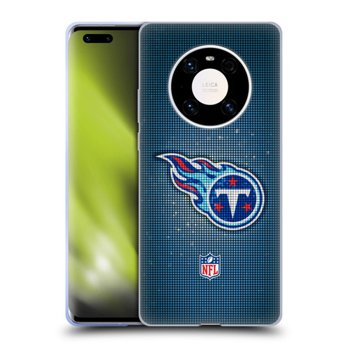 NFL Tennessee Titans Artwork LED Soft Gel Case for Huawei Mate 40 Pro 5G