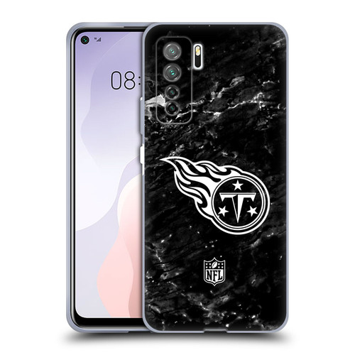 NFL Tennessee Titans Artwork Marble Soft Gel Case for Huawei Nova 7 SE/P40 Lite 5G
