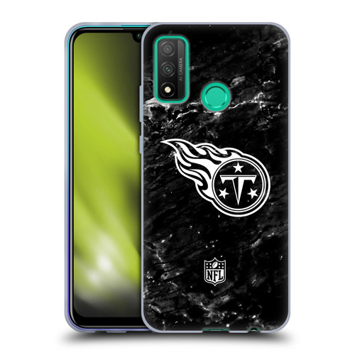 NFL Tennessee Titans Artwork Marble Soft Gel Case for Huawei P Smart (2020)