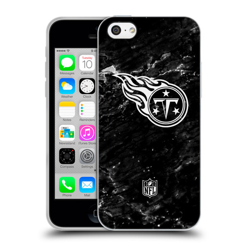 NFL Tennessee Titans Artwork Marble Soft Gel Case for Apple iPhone 5c