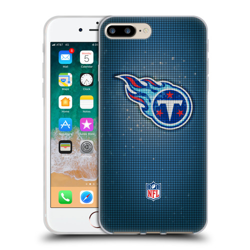 NFL Tennessee Titans Artwork LED Soft Gel Case for Apple iPhone 7 Plus / iPhone 8 Plus