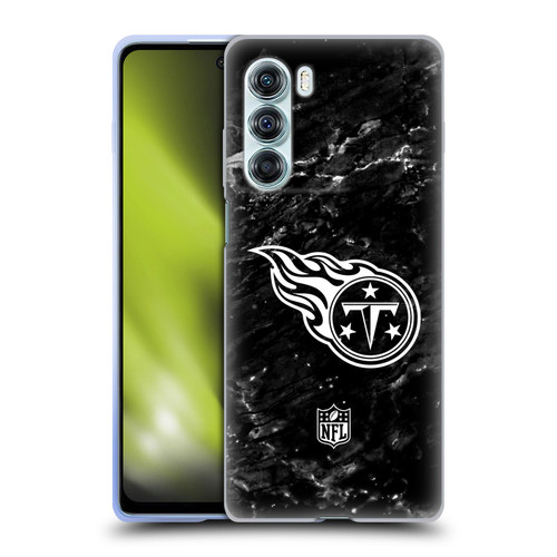 NFL Tennessee Titans Artwork Marble Soft Gel Case for Motorola Edge S30 / Moto G200 5G