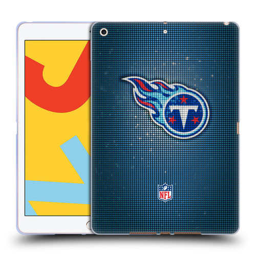 NFL Tennessee Titans Artwork LED Soft Gel Case for Apple iPad 10.2 2019/2020/2021