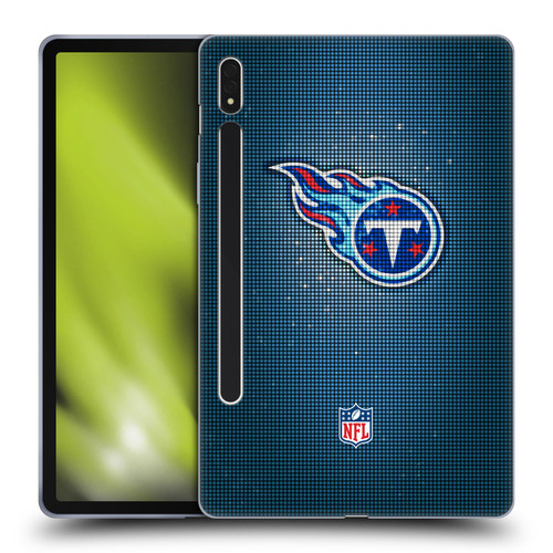 NFL Tennessee Titans Artwork LED Soft Gel Case for Samsung Galaxy Tab S8