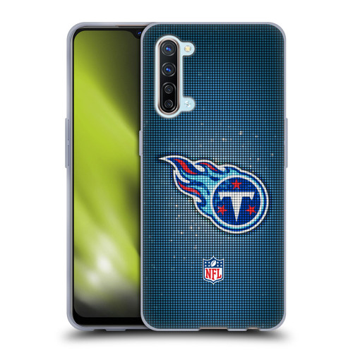 NFL Tennessee Titans Artwork LED Soft Gel Case for OPPO Find X2 Lite 5G