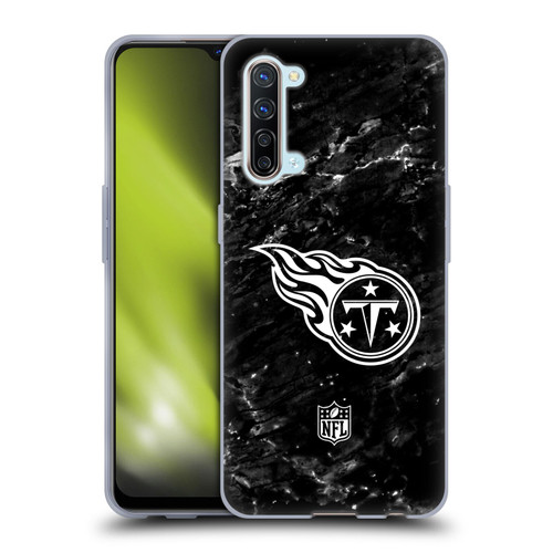 NFL Tennessee Titans Artwork Marble Soft Gel Case for OPPO Find X2 Lite 5G