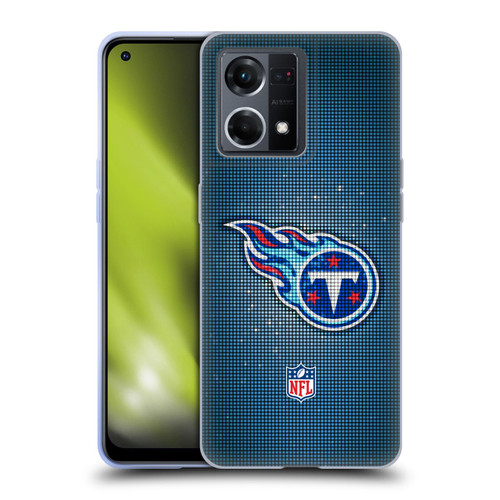 NFL Tennessee Titans Artwork LED Soft Gel Case for OPPO Reno8 4G