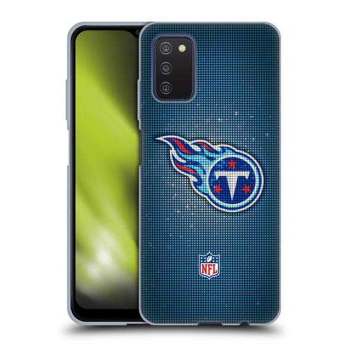 NFL Tennessee Titans Artwork LED Soft Gel Case for Samsung Galaxy A03s (2021)