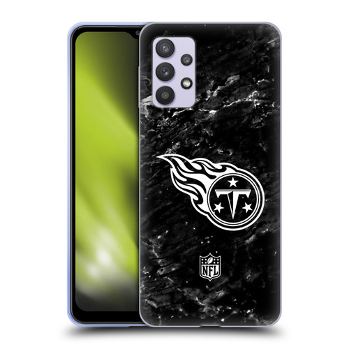 NFL Tennessee Titans Artwork Marble Soft Gel Case for Samsung Galaxy A32 5G / M32 5G (2021)