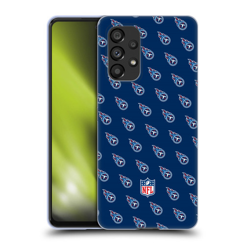 NFL Tennessee Titans Artwork Patterns Soft Gel Case for Samsung Galaxy A53 5G (2022)