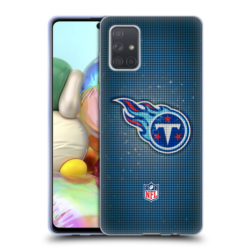 NFL Tennessee Titans Artwork LED Soft Gel Case for Samsung Galaxy A71 (2019)