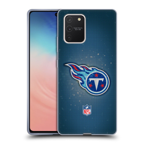 NFL Tennessee Titans Artwork LED Soft Gel Case for Samsung Galaxy S10 Lite