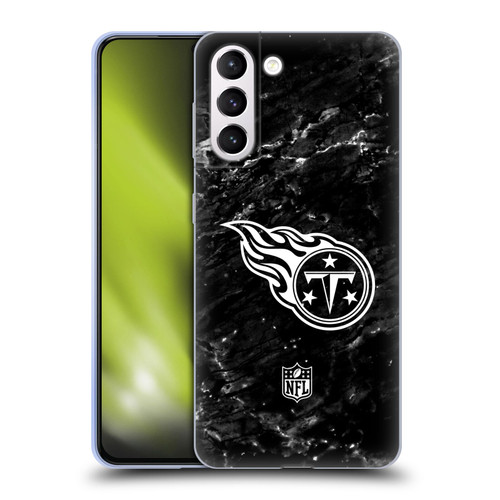 NFL Tennessee Titans Artwork Marble Soft Gel Case for Samsung Galaxy S21+ 5G
