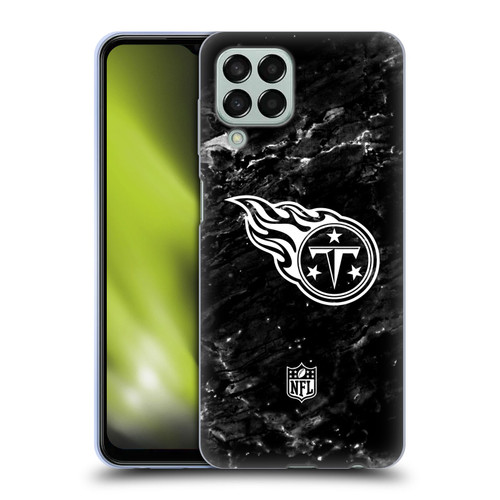 NFL Tennessee Titans Artwork Marble Soft Gel Case for Samsung Galaxy M33 (2022)