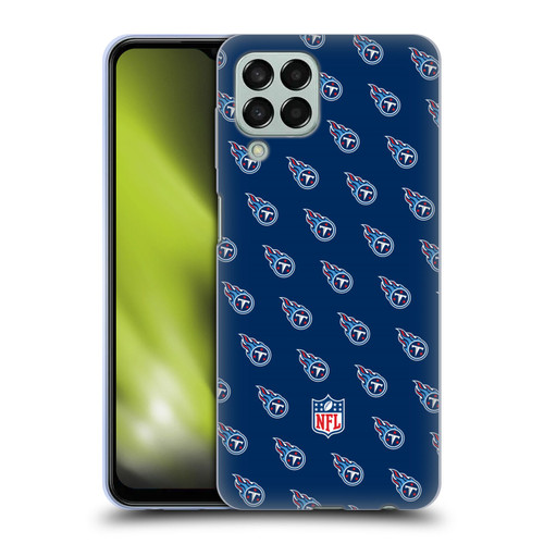 NFL Tennessee Titans Artwork Patterns Soft Gel Case for Samsung Galaxy M33 (2022)
