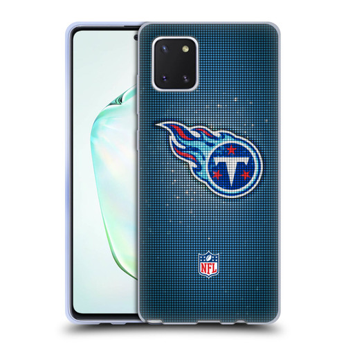 NFL Tennessee Titans Artwork LED Soft Gel Case for Samsung Galaxy Note10 Lite