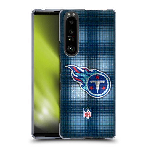 NFL Tennessee Titans Artwork LED Soft Gel Case for Sony Xperia 1 III