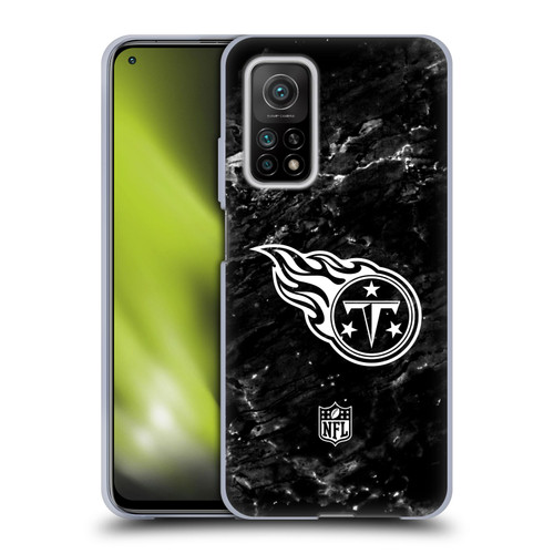 NFL Tennessee Titans Artwork Marble Soft Gel Case for Xiaomi Mi 10T 5G