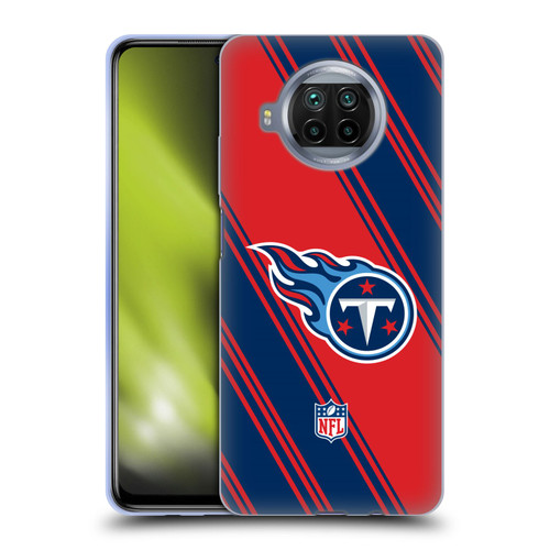 NFL Tennessee Titans Artwork Stripes Soft Gel Case for Xiaomi Mi 10T Lite 5G
