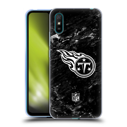 NFL Tennessee Titans Artwork Marble Soft Gel Case for Xiaomi Redmi 9A / Redmi 9AT