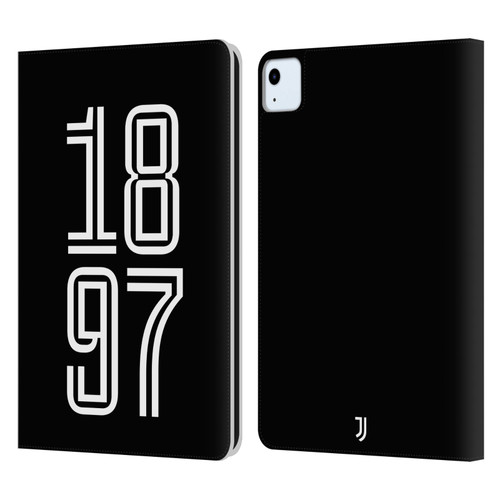 Juventus Football Club History 1897 Portrait Leather Book Wallet Case Cover For Apple iPad Air 11 2020/2022/2024