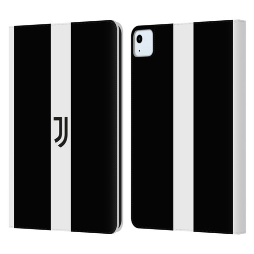 Juventus Football Club Lifestyle 2 Bold White Stripe Leather Book Wallet Case Cover For Apple iPad Air 11 2020/2022/2024