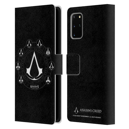 Assassin's Creed Legacy Logo Crests Leather Book Wallet Case Cover For Samsung Galaxy S20+ / S20+ 5G