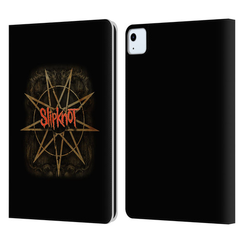 Slipknot Key Art Crest Leather Book Wallet Case Cover For Apple iPad Air 2020 / 2022