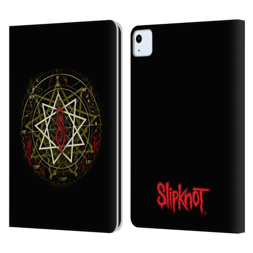Slipknot Key Art Waves Leather Book Wallet Case Cover For Apple iPad Air 11 2020/2022/2024