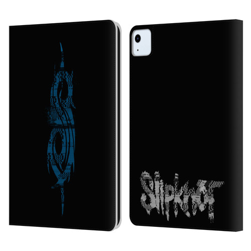 Slipknot We Are Not Your Kind Glitch Logo Leather Book Wallet Case Cover For Apple iPad Air 2020 / 2022