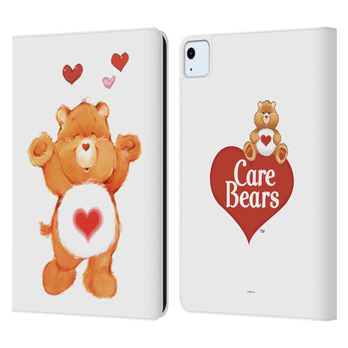 Care Bears Classic Tenderheart Leather Book Wallet Case Cover For Apple iPad Air 11 2020/2022/2024
